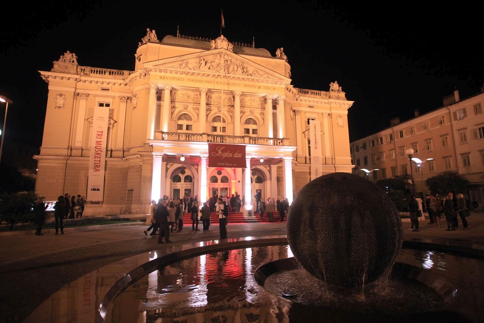 26.10.2013., Rijeka - Premijera predstave Tri Musketira u kazalistu Ivan Zajc. "nPhoto: Nel Pavletic/PIXSELL