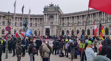 Veliki prosvjedi na ulicama Beča protiv covid ograničenja: “Odlučit ću sam”