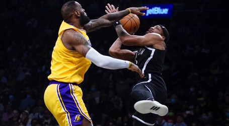Lakersi bolji od Netsa u Brooklynu, Clippersi gubili 35 koševa razlike od Wizardsa pa pobijedili