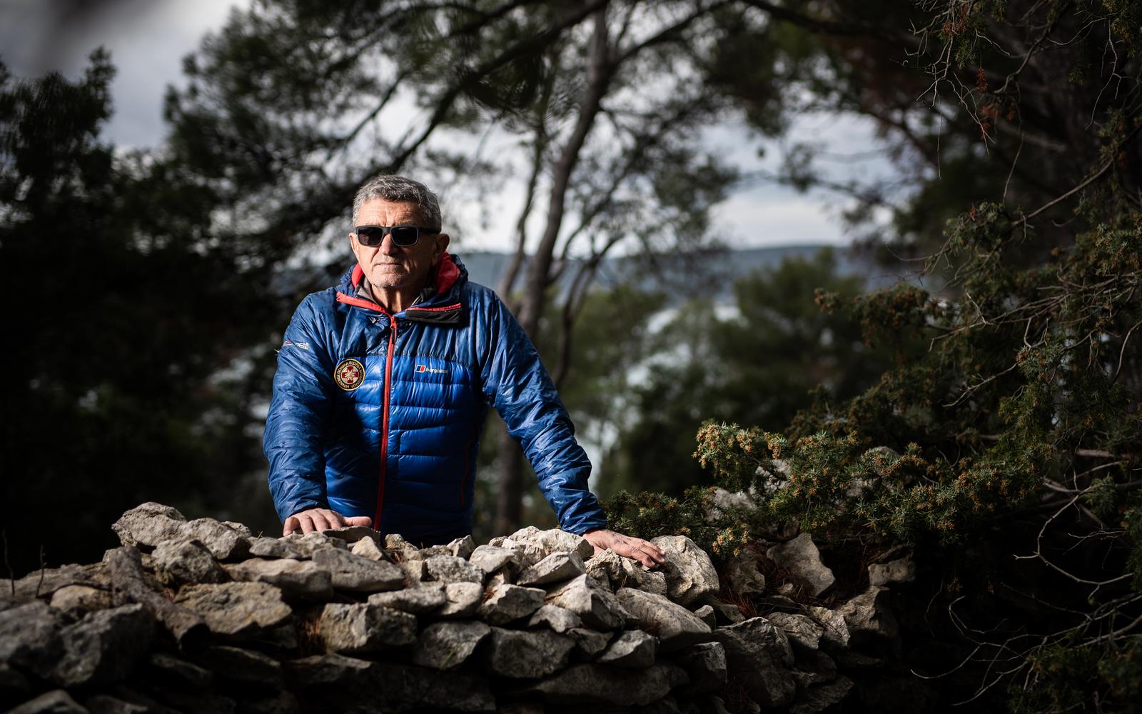 05.01.2021., Split - Alpinist Stipe Bozic."nPhoto: Milan Sabic/PIXSELL