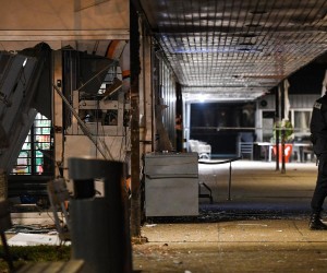 11.01.2022.., Zagreb - U gradskom naselju Trnsko izvrsena je provala u bankomat.  Photo: Josip Regovic/PIXSELL