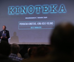 22.04.2017., Kordunska 1, Zagreb - Svecano otvorenje kina Kinoteka. Oliver Mlakar.rPhoto: Igor Kralj/PIXSELLrr