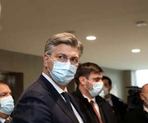 29.12.2021., Sisak - Opcu bolnicu dr. Ivo Pedisic u Sisku posjetio je premijer Andrej Plenkovic. Photo: Edina Zuko/PIXSELL