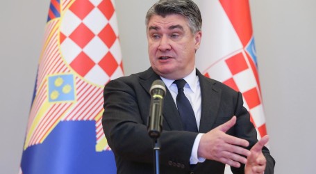 Predsjednik Milanović: “Ako netko sramoti ovu našu državu to je HDZ”