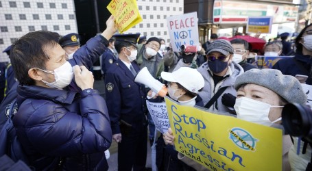 Prosvjedi u znak potpore Ukrajini u Sydneyu i Tokiju, za oštrije mjere protiv Rusije