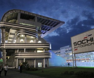 epa09783851 (FILE) - General view of the Sochi Autodrom circuit in Sochi, Russia, 28 September 2018 (reissued 25 February 2022). "It is impossible to hold the Russian Grand Prix in the current circumstances," a FIA statement released on 25 February 2022 reads. Russian troops entered Ukraine on 24 February prompting the country's president to declare martial law and triggering a series of announcements by Western countries to impose severe economic sanctions on Russia.  EPA/YURI KOCHETKOV *** Local Caption *** 54661799