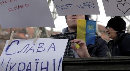 Prosvjedom protiv rata građani Zagreba dali podršku Ukrajini