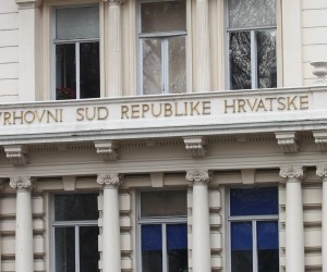 17.01.2015., Zagreb - Zgrada Vrhovnog suda Republike Hrvatske. "nPhoto: Zeljko Lukunic/PIXSELL