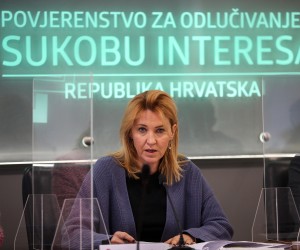 21.01.2022., Zagreb - Odrzana je sjednica Povjerenstva za odlucivanje o sukobu interesa. Photo: Zeljko Hladika/PIXSELL