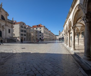 26.01.2022., Stara gradska jezgra, Dubrovnik - Gradski kadrovi. 
Photo: Grgo Jelavic /PIXSELL Photo: Grgo Jelavic/PIXSELL