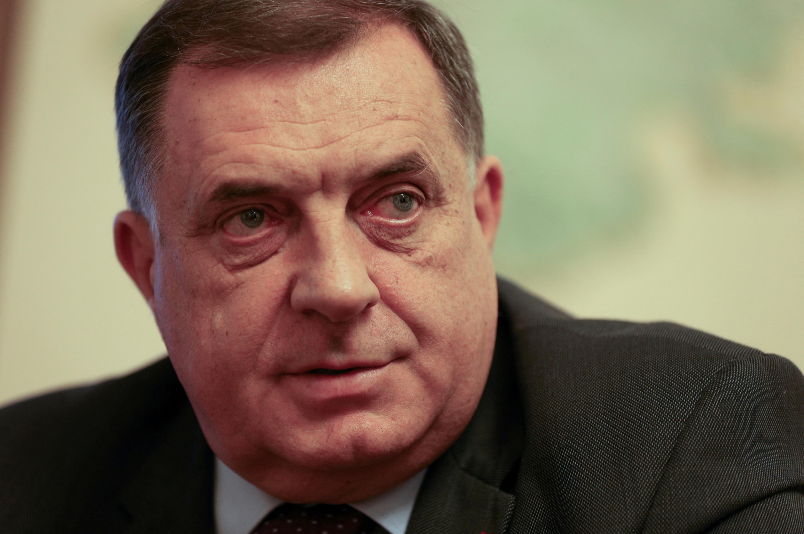 FILE PHOTO: Milorad Dodik, Serb member of the Presidency of Bosnia and Herzegovina speaks during an interview in his office in Banja Luka, Bosnia and Herzegovina November 11, 2021. REUTERS/Dado Ruvic/File Photo Photo: DADO RUVIC/REUTERS
