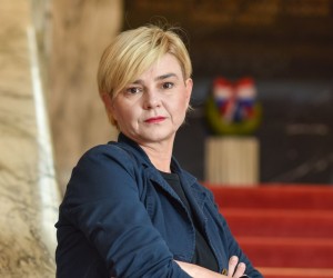 22.10.2021., Sandra Bencic, saborska zastupnica Zeleno-lijeve koalicije. 

Photo Sasa ZinajaNFoto