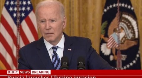 Joe Biden: “Putin je agresor. Odabrao je ovaj rat, sada će on i njegova zemlja snositi posljedice”
