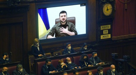 Zelenskij talijanskim parlamentarcima: “Moskva se preko Ukrajine želi probiti do ostatka Europe”