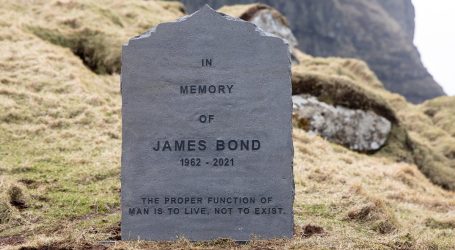 Farski otoci podigli nadgrobnu ploču u sjećanje na Jamesa Bonda