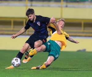 17.11.2020., Pula - Kvalifikacijska utakmica za U21 Europsko prvenstvo, Hrvatska - Litva. Photo: Srecko Niketic/PIXSELL