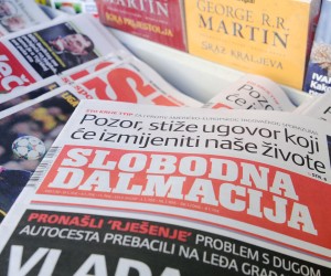 19.03.2015., Sibenik - Novine na kiosku."nPhoto: Hrvoje Jelavic/PIXSELL