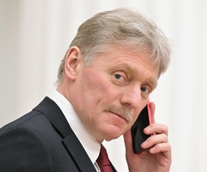 Kremlin spokesman Dmitry Peskov attends a joint news conference of Russian President Vladimir Putin and Belarusian President Alexander Lukashenko in Moscow, Russia February 18, 2022. Sputnik/Sergey Guneev/Kremlin via REUTERS ATTENTION EDITORS - THIS IMAGE WAS PROVIDED BY A THIRD PARTY. Photo: SPUTNIK/REUTERS