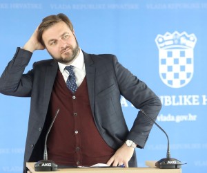 11.03.2021., Zagreb - Ministar Tomislav Coric obratio je medijima nakon sjednice Vlade.rPhoto: Patrik Macek/PIXSELL