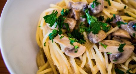 Kremasta tjestenina s gljivama omiljena je kombinacija za brzinski ručak!