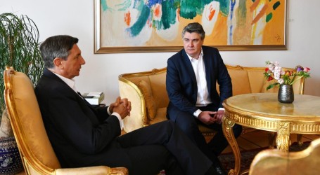 Milanović i Pahor razgovarali o sigurnosnoj situaciji u Europi i o pravima Hrvata u Bosni i Hercegovini
