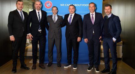 Delegacija Hrvatskog nogometnog saveza posjetila Aleksandera Čeferina