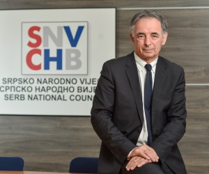 22.04.2022., Zagreb - Milorad Pupovac, predsjednik Srpskog narodnog vijeca. 

Photo Sasa ZinajaNFoto