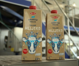 05.05.2021., Mitrovac, Osijek - Tvrtka Belje preuzela je osjecku mljekaru Meggle te razvila novi brend pod imenom Kravica Kraljica. Photo: Dubravka Petric/PIXSELL