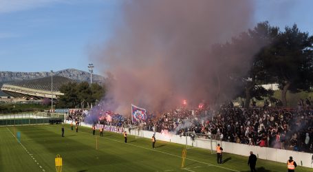 Torcida posjetila trening Hajduka