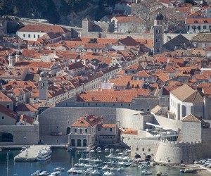 30.01.2022., Srdj, Dubrovnik - Pogled na grad s padina Srdja.
  Photo: Grgo Jelavic/PIXSELL