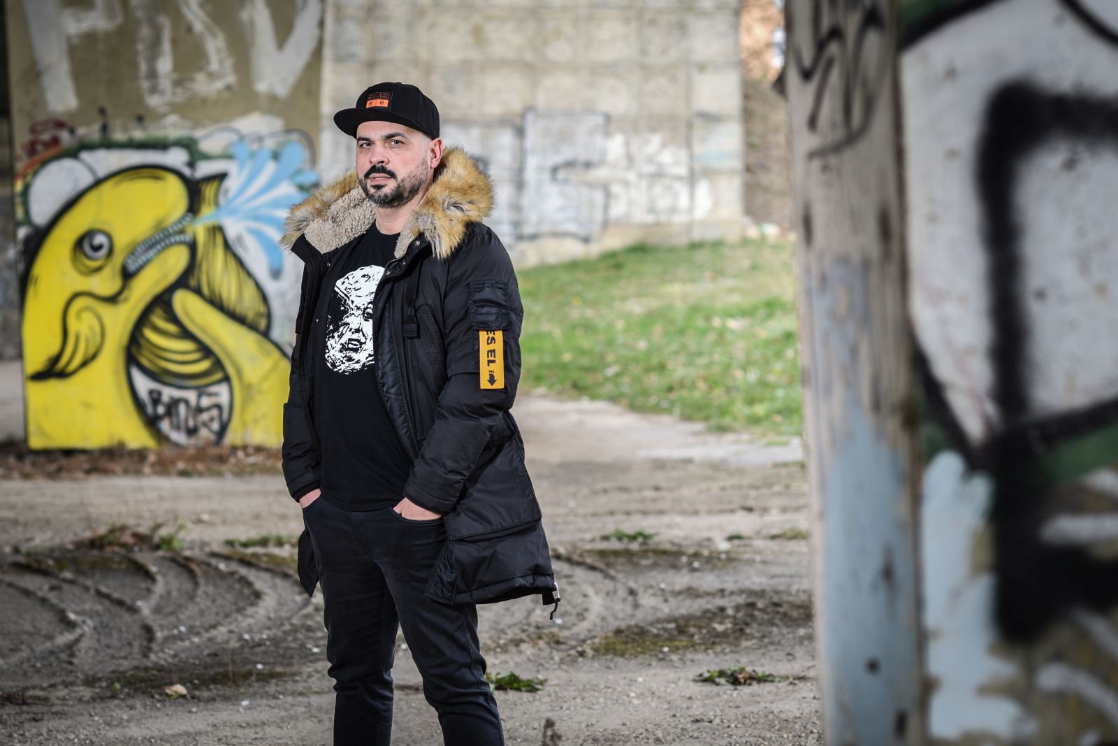 10.03.2022., Zagreb - Tomislav Pasanec, glazbeni producent i DJ. 

Photo Sasa ZinajaNFoto