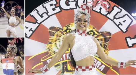 Na karnevalu u Riju Brazilka nastupila u ‘kockicama’