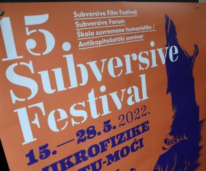 Zagreb, 15.05.2022. -Kino Tuškanac, otvorenje 15. Subversive Film Festivala, koji će se održati od 15. do 22. svibnja.
foto HINA/ Admir BULJUBAŠIĆ/ abu