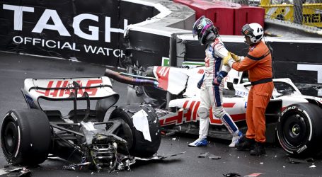 Perezu pobjeda u Monacu. Utrku obilježio strašan sudar Micka Schumachera – bolid mu se prepolovio