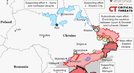 Zanimljiva analiza Instituta za rat: “Ukrajinci bi kod Harkiva uskoro mogli doći do ruske granice”