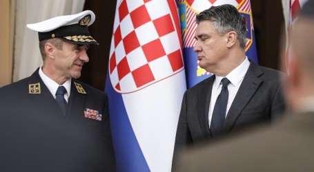 Svečani prijam predsjednika Milanovića povodu obilježavanja Dana Hrvatske vojske