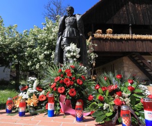 04.05.2020., Kumrovec - Obiljezavanje 40. obljetnice smrti Josipa Broza Tita. Photo: Slavko Midzor/PIXSELL