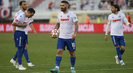 Hajduk i dalje u utrci: Livaja dvaput precizan s bijele točke, pogodio i Krovinović