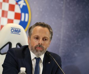 30.10.2020., Split- U Hajduku na konferenciji za medije predstavljen novi predsjednik Luksa Jakobusic. rPhoto: Ivo Cagalj/PIXSELL