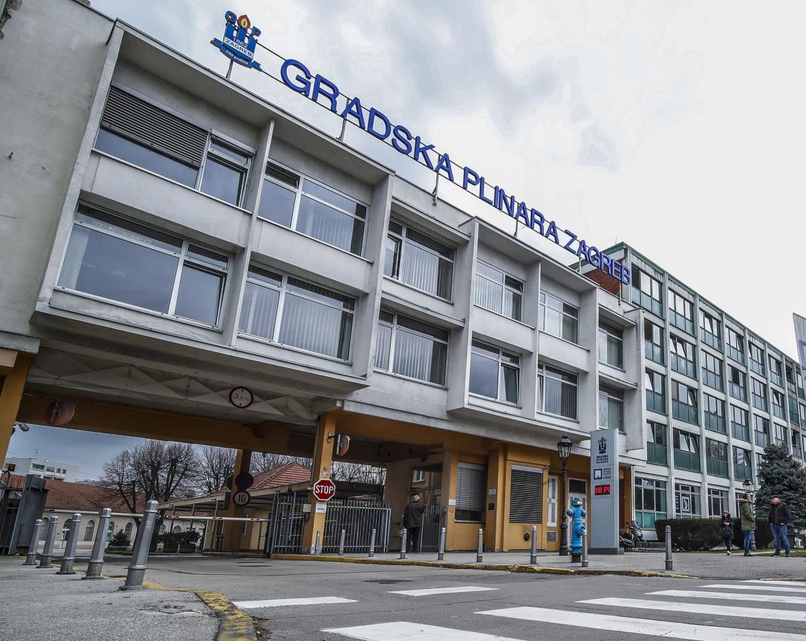31.01.2022., Zagreb - Zgrada Gradske plinare u Radnickoj ulici. Photo: Slavko Midzor/PIXSELL