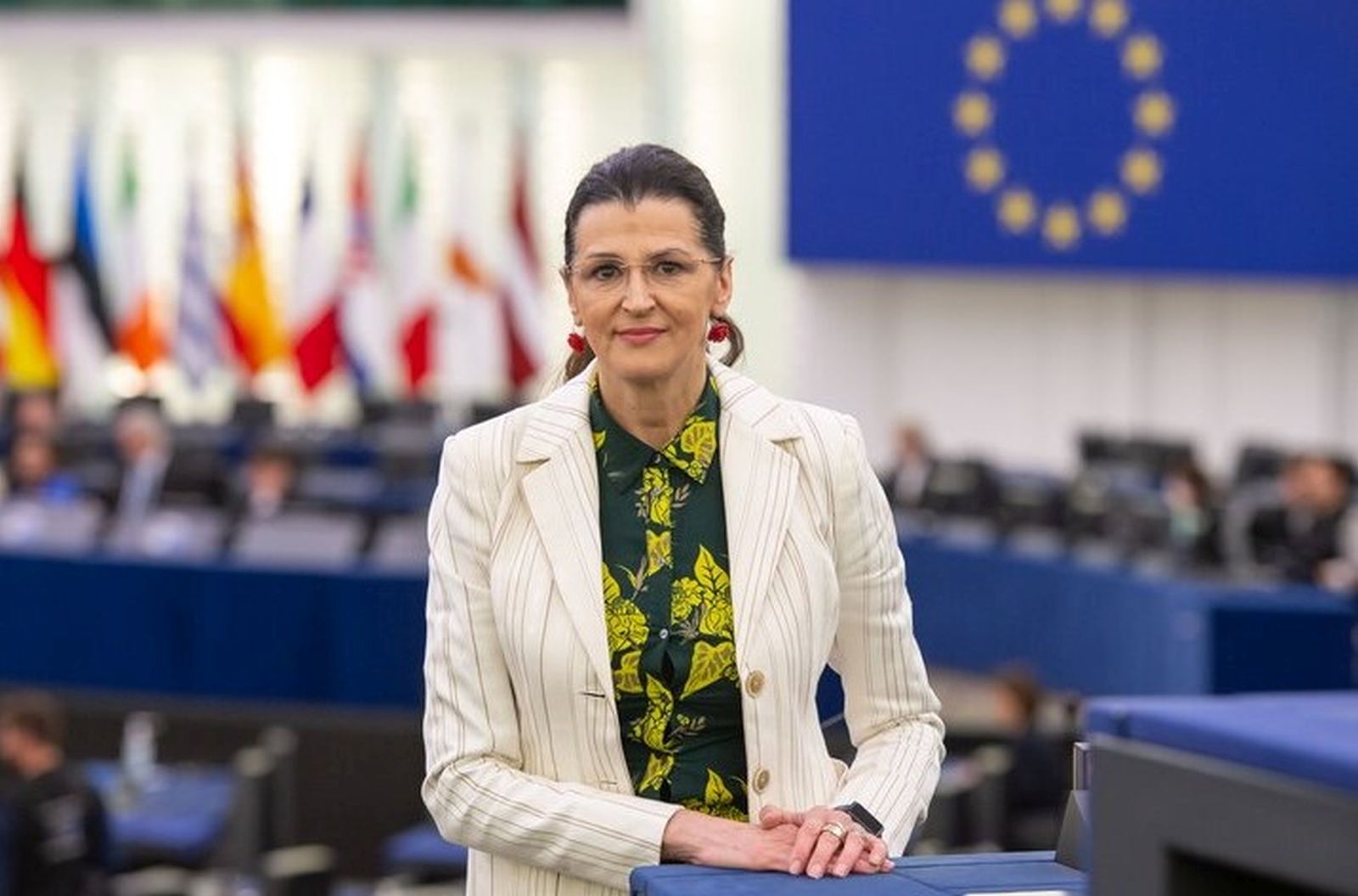 Romana JERKOVIC in the EP in Strasbourg