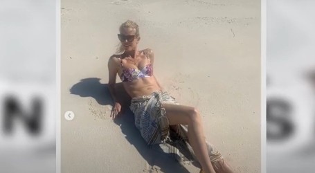 Claudiji Schiffer nitko ne može pokvariti odmor na plaži