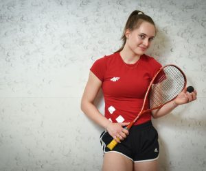 17.05.2022., Zagreb - Franka Vidovic, hrvatska reprezentativka u squashu. 

Photo Sasa ZinajaNFoto