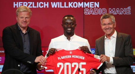 Sadio Mane predstavljen u Münchenu. S Bayernom potpisao trogodišnji ugovor