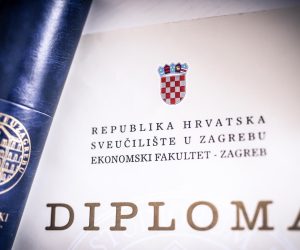 14.05.2018., Zagreb - Diploma Ekonomskog fakulteta Sveucilista u Zagrebu. "n"nPhoto: Igor Soban/PIXSELL