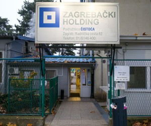 16.11.2021., Zagreb - Zagrebacki Holding, ulaz u Cistocu. 
  Photo: Matija Habljak/PIXSELL