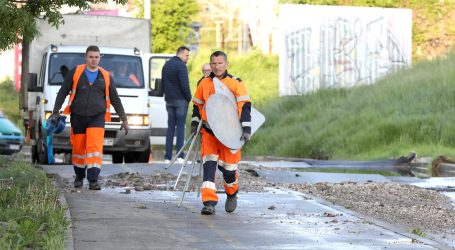 Pukla cijev u Zagrebu, dvije ulice u Dubravi ostale bez vode