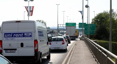 HAK: Moguća povremena usporavanja prometa, kolona na A4 tri kilometra