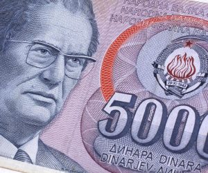 Dinari, novac iz doba SFRJ 30.09.2018., Zagreb - Dinari, novac SFRJ. Photo: Patrik Macek/PIXSELL