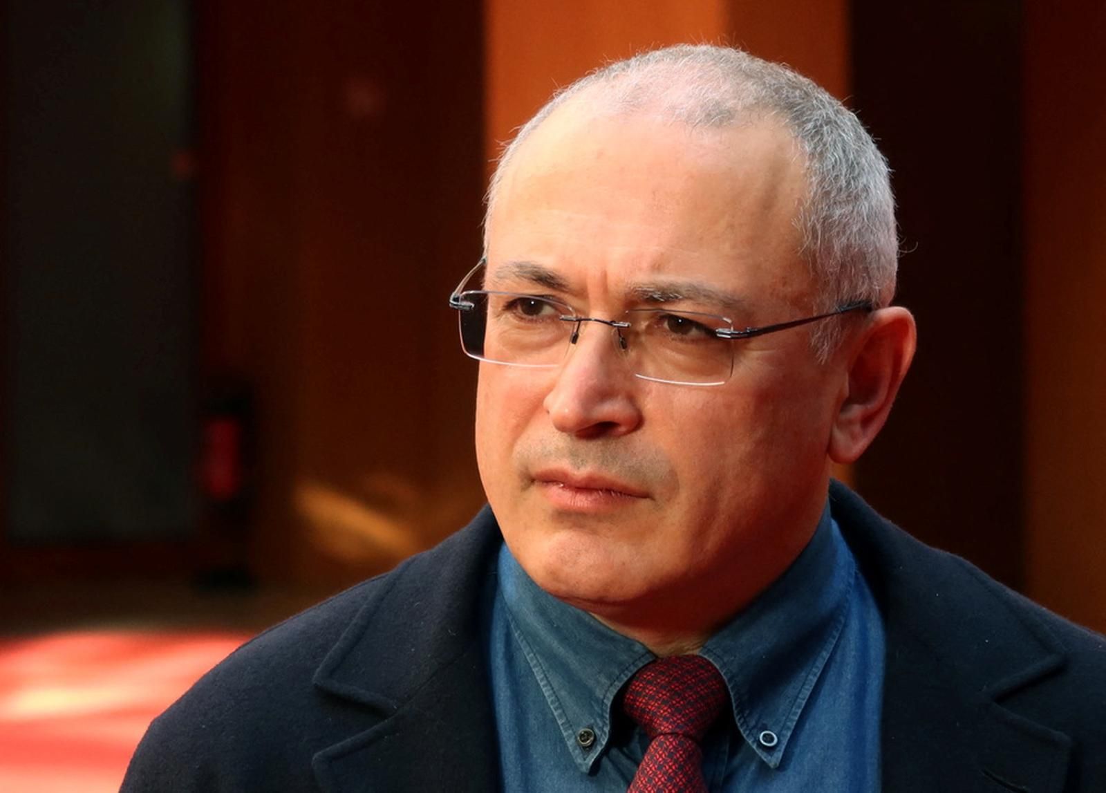 Exiled opposition activist Mikhail Khodorkovsky answers questions during a Reuters Interview in Berlin, Germany, March 24, 2022.     REUTERS/Tobias Schlie Photo: TOBIAS SCHLIE/REUTERS